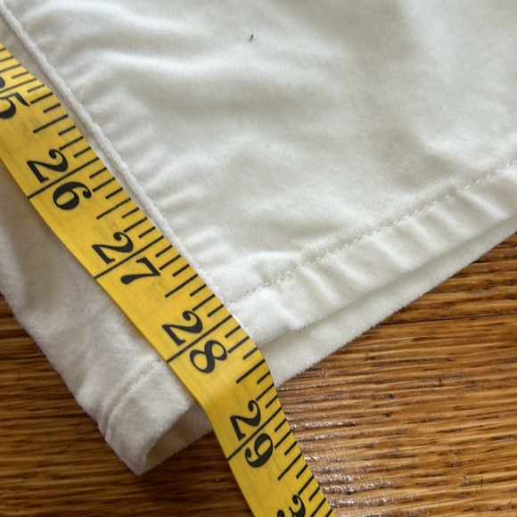 Talbots Velveteen Staight Leg Pant,cream color velvet feel fabric.Size 16 Petite - Picture 11 of 11